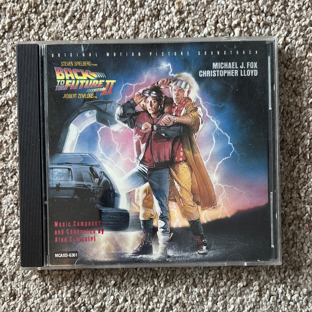 Back to the Future II Soundtrack CD